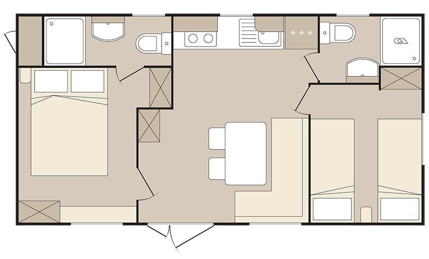 Campeggio Mobile Laurus 4*